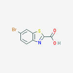 Structure of 6-BROMOBENZO[D]THIAZOLE-2-CARBOXYLIC ACID