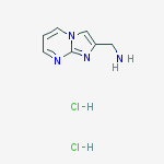 Structure of Imidazo[1,2-a]pyrimidin-2-yl-methylamine dihydrochloride