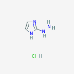 Structure of (1H-Imidazol-2-yl)-hydrazine hydrochloride