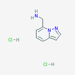 Structure of C-Pyrazolo[1,5-a]pyridin-7-yl-methylamine dihydrochloride