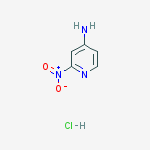 Structure of 2-Nitro-pyridin-4-ylamine hydrochloride