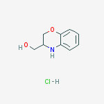 Structure of (3,4-Dihydro-2H-benzo[b][1,4]oxazin-3-yl)methanol hydrochloride