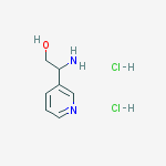 Structure of 2-Amino-2-pyridin-3-yl-ethanol dihydrochloride