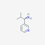 Structure of (S)-2-Methyl-1-(pyridin-3-yl)propan-1-amine