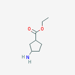 Structure of 3-Amino-cyclopentanecarboxylic acid ethyl ester