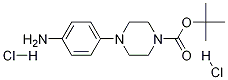 Structure of tert-butyl 4-(4-aMinophenyl)piperazine-1-carboxylate dihydrochloride