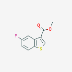 Structure of Methyl 5-fluorobenzo[b]thiophene-3-carboxylate