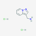 Structure of Pyrazolo[1,5-a]pyridin-3-ylmethanamine hydrochloride