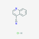 Structure of Quinoline-4-carbonitrile hydrochloride