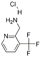 Structure of [3-(Trifluoromethyl)pyridin-2-yl]methylamine hydrochloride, 3-(Trifluoromethyl)picolinylamine hydrochloride