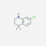 Structure of 7-Chloro-4,4-dimethyl-1,2,3,4-tetrahydroquinoline