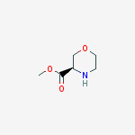 Structure of Methyl (3R)-3-Morpholinecarboxylate
