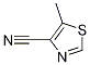 Structure of 4-Thiazolecarbonitrile, 5-Methyl-