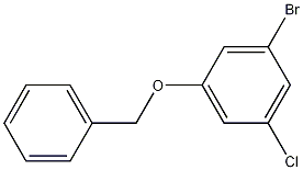 Structure of 1-(Benzyloxy)-3-bromo-5-chlorobenzene