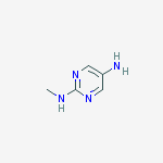 N2-methylpyrimidine-2,5-diamine结构式