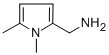 Structure of (1,5-DIMETHYL-1H-PYRROL-2-YL)METHYLAMINE
