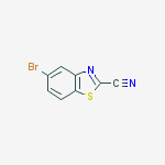 5-Bromobenzo[d]thiazole-2-carbonitrile结构式