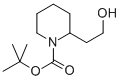 Structure of 2-(2-HYDROXY-ETHYL)-PIPERIDINE-1-CARBOXYLIC ACID TERT-BUTYL ESTER
