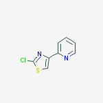 2-(2-chloro-4-thiazolyl)Pyridine结构式