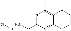 Structure of 5,6,7,8-Tetrahydro-4-methyl-2-quinazolinemethanaminehydrochloride