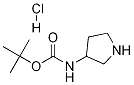 Structure of 3-(Boc-aMino)pyrrolidine Hydrochloride