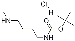 Structure of 1-METHYLAMINO-4-BOC-AMINOBUTANE-HCl