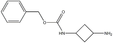 Structure of benzyl 3-aminocyclobutylcarbamate