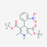 Structure of NIFEDIPINE-D6