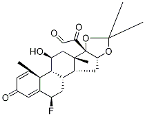 Structure of 21-Dehydro Flunisolide