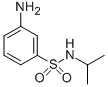 Structure of 3-AMINO-N-ISOPROPYLBENZENESULFONAMIDE