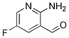 Structure of 2-Amino-5-fluoro-pyridine-3-carbaldehyde