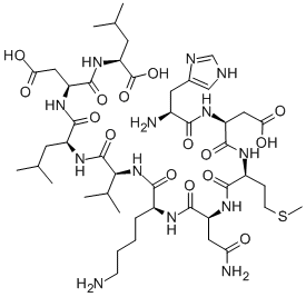 Structure of ANTI-INFLAMMATORY PEPTIDE 2