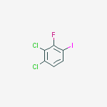 Structure of 1,2-DICHLORO-3-FLUORO-4-IODOBENZENE, 97%