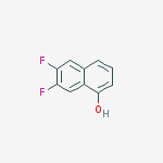 Structure of 6,7-DIFLUORONAPHTHALEN-1-OL