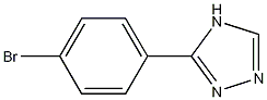 Structure of 3-(4-Bromophenyl)-4H-1,2,4-triazole