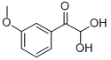 Structure of 3-METHOXYPHENYLGLYOXAL HYDRATE
