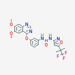 Structure of CEP-32496 (free base)