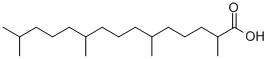 Structure of PRISTANIC ACID