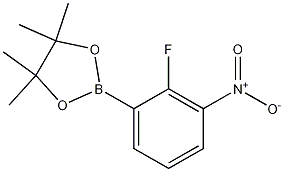 Structure of 2-(2-Fluoro-3-nitrophenyl)-4,4,5,5-tetramethyl-1,3,2-dioxaborolane