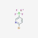 Potassium 6-bromopyridine-3-trifluoroborate结构式