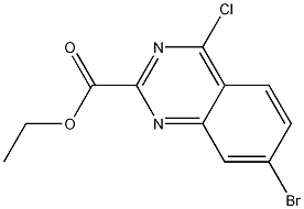 Structure of Ethyl 7-bromo-4-chloroquinazoline-2-carboxylate
