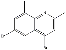 Structure of 4,6-Dibromo-2,8-dimethylquinoline