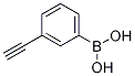 Structure of Boronic acid, B-(3-ethynylphenyl)-