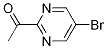 Structure of 1-(5-bromopyrimidin-2-yl)ethanone