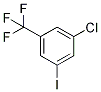 Structure of 1-Chloro-3-iodo-5-(trifluoromethyl)benzene