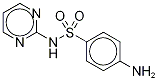 Structure of Sulfolex-13C6