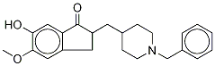 Structure of 6-hydroxy-5-methoxy-2-[[1-[(2,3,4,5,6-pentadeuteriophenyl)methyl]piperidin-4-yl]methyl]-2,3-dihydroinden-1-one