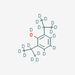 Structure of 2,6-DI-ISO-PROPYLPHENOL-D18