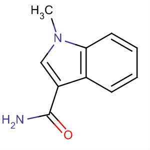 Structure of 1H-Indole-3-carboxamide, 1-methyl-