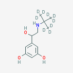 Structure of TERBUTALINE-D9